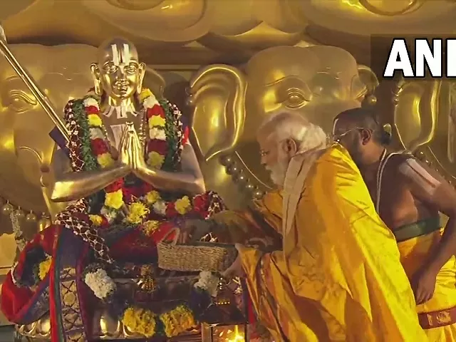 PM Modi inaugurates Statue of Equality