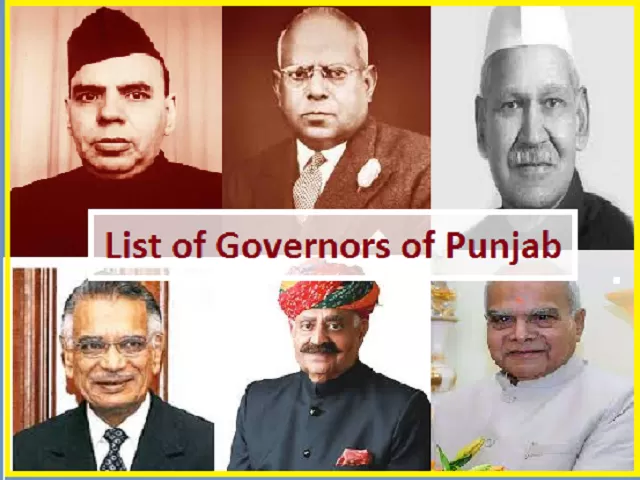 List of Governors of Punjab