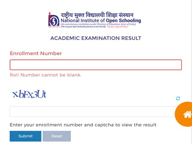 NIOS 10th and 12th Result 2021 Declared