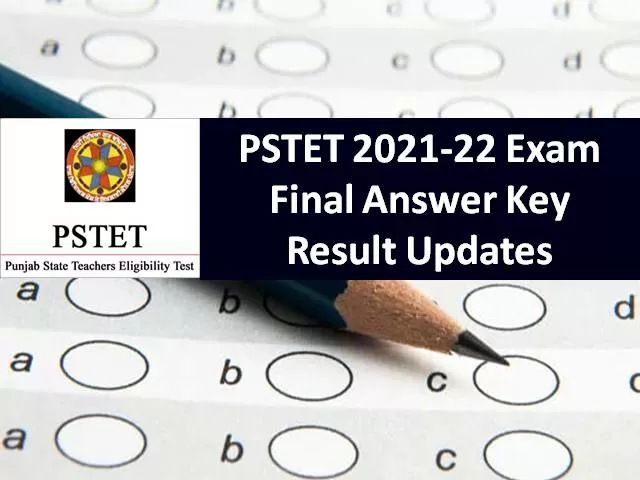 PSTET 2021-22 Official Final Answer Key Delayed: PSEB Will Release ...