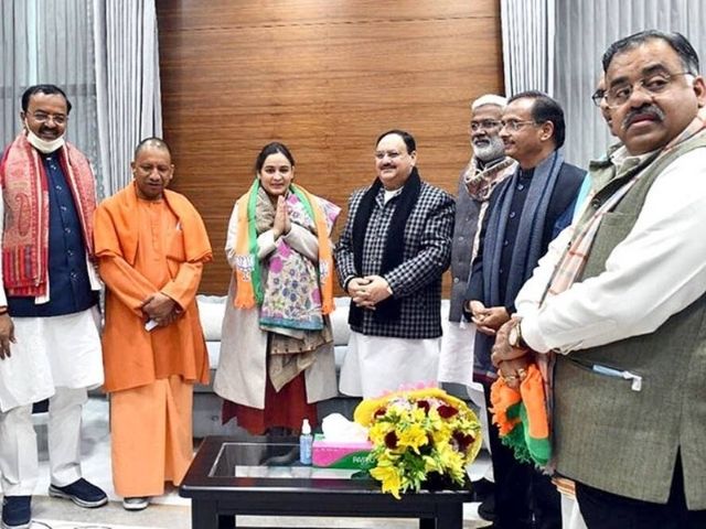Who is Aparna Yadav and why did she join BJP?