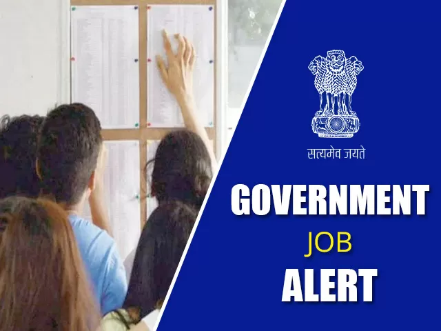 Top 5 Govt Jobs of the Day