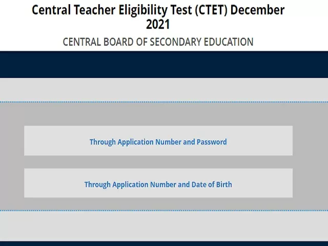 CTET Answer Key 2021-22