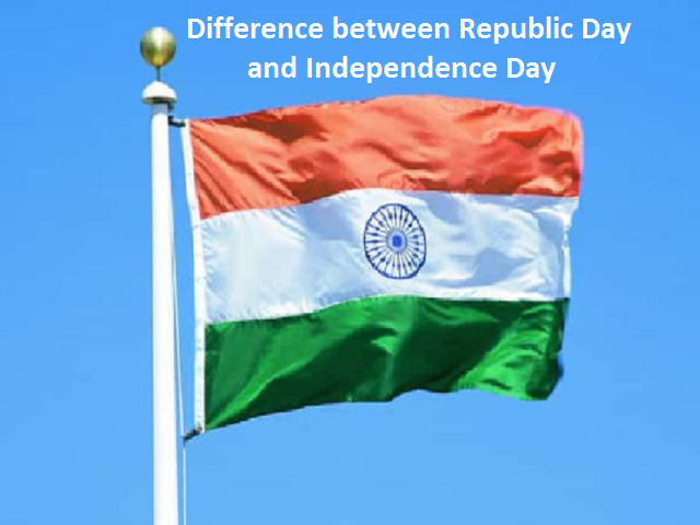 Difference between Republic Day and Independence Day