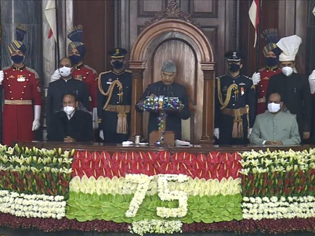 Budget session of Parliament begins: President addresses join sitting of Lok Sabha, Rajya Sabha