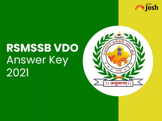 RSMSSB VDO Answer Key 2021