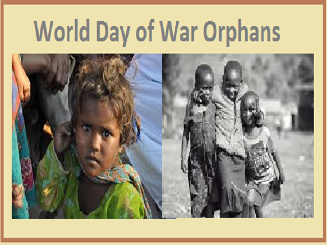 World Day of War Orphans 
