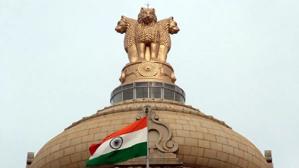 Premium Photo | India national emblem national independence day