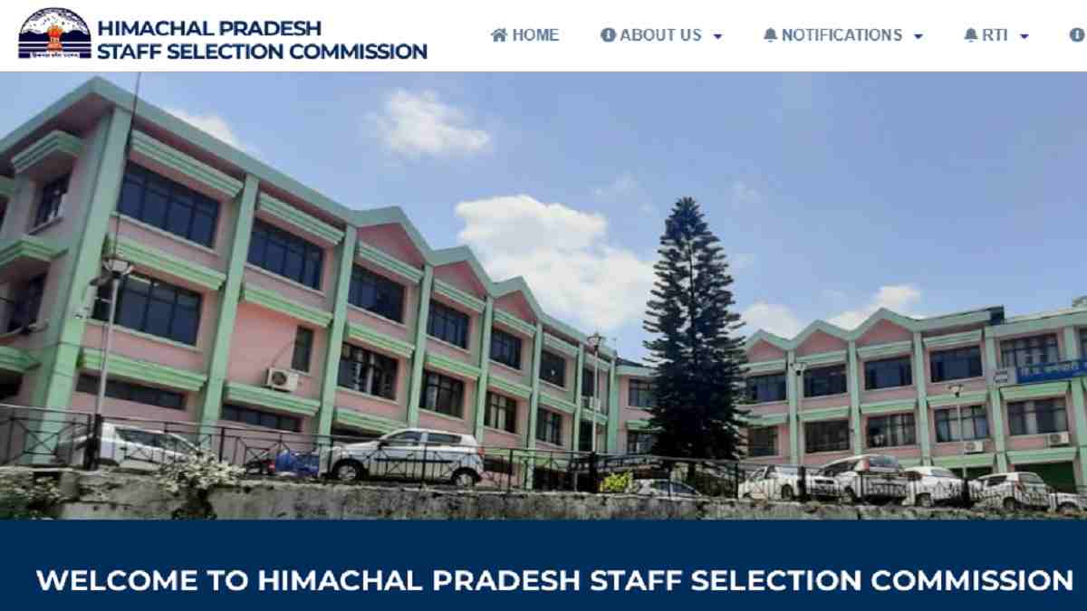HPSSC Exam Schedule 2022 Out For 1508 Various Posts hpsssb hp Check 
