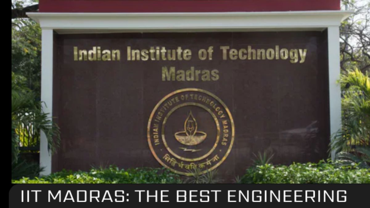IIT Madras Dominates NIRF Rankings Named Top Engineering College For Th Time Best