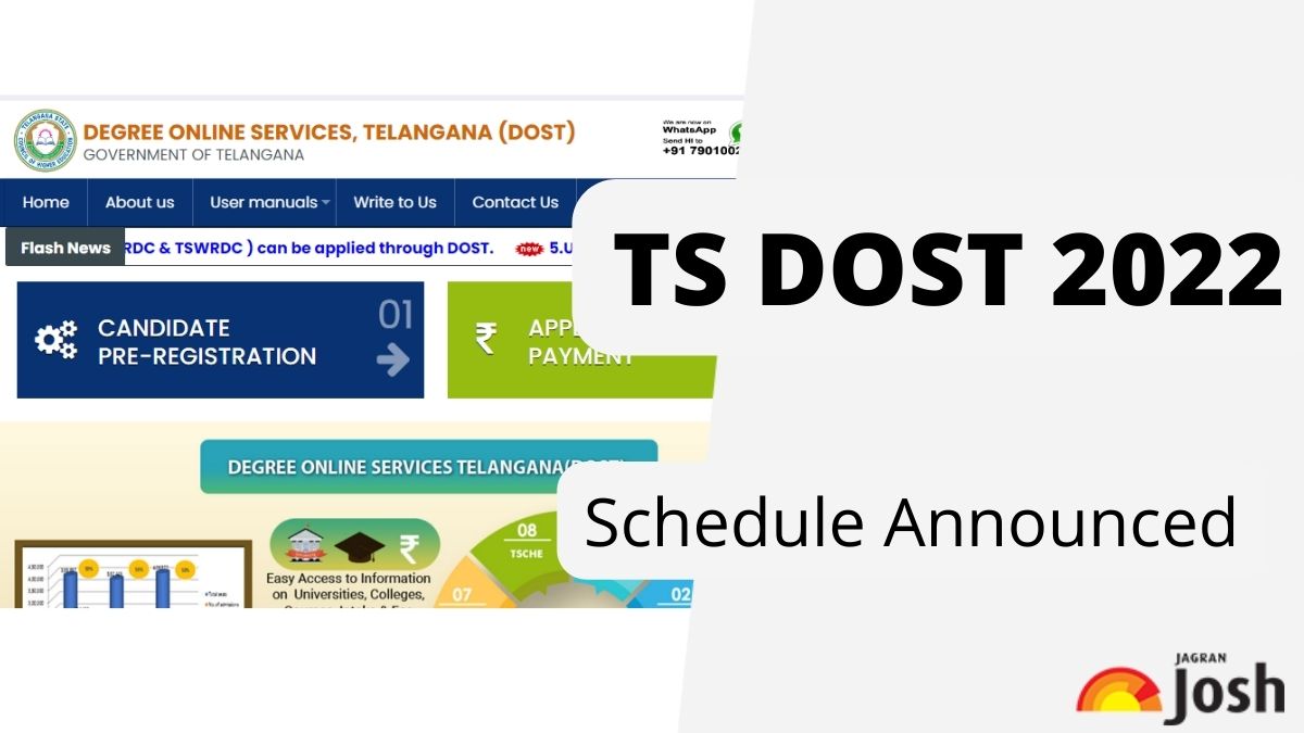 TS DOST 2022 Admission Notification Released, Check Schedule At Dost ...