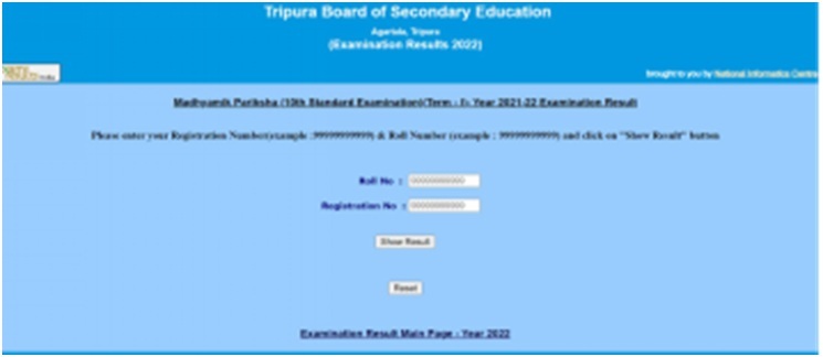 TBSE 10th Term 2 Exam Results
