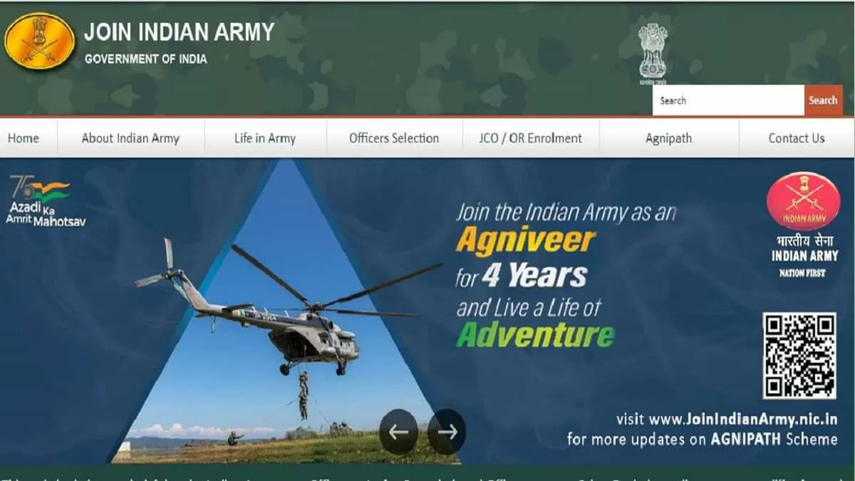Indian Army Agniveer Recruitment Rally 2022