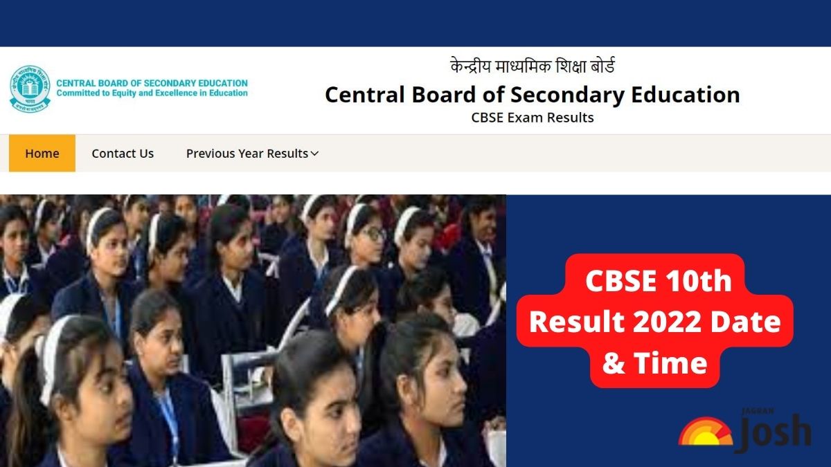 CBSE 10th Result 2022 Date & Time
