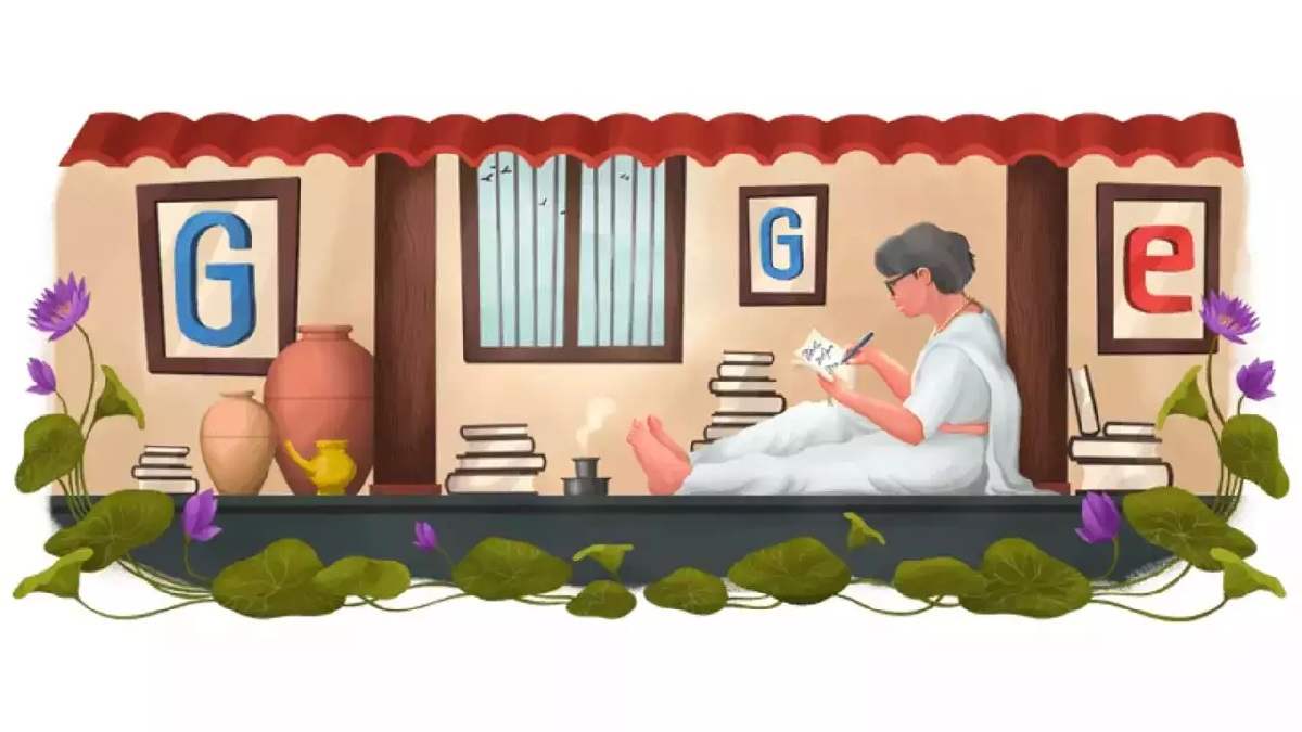 Balamani Amma: How Google Doodle is paying tribute to Malayalam poet on her 113th birth anniversary?