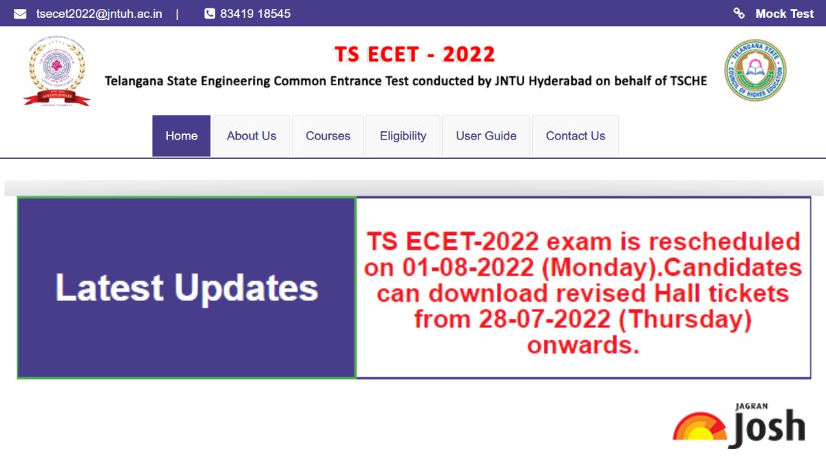 TS ECET 2022 Exam Date Announced