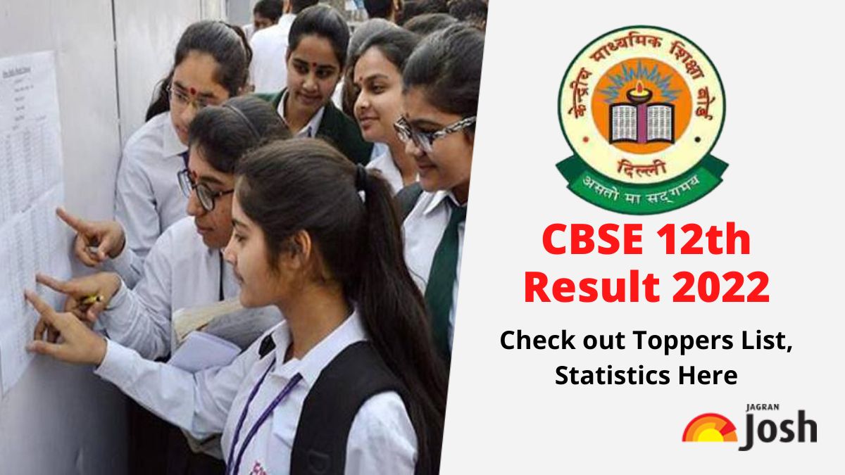 CBSE 12th Toppers List 2022 Over 1.3 Lakh Students Score above 90