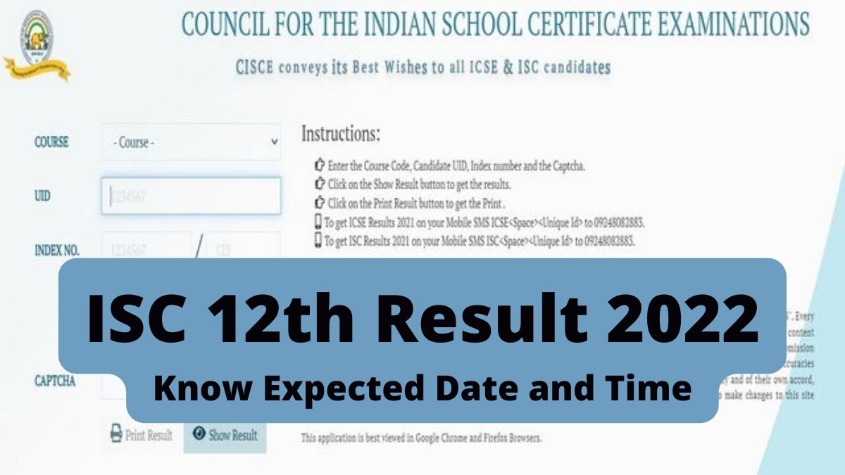 ISC 12th Result 2022 Date: CISCE Likely to Declare Class 12 Results on ...