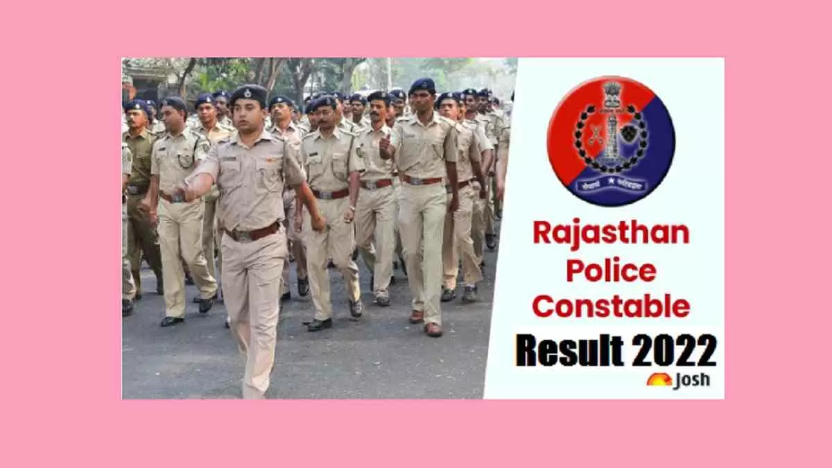 Rajasthan Police Constable Result 2022