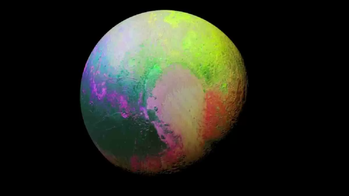 NASA has shared the picture of which rainbow planet?