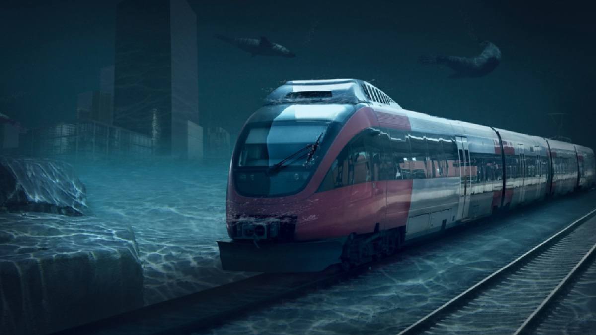 In which city India’s first Underwater Train project is planned?