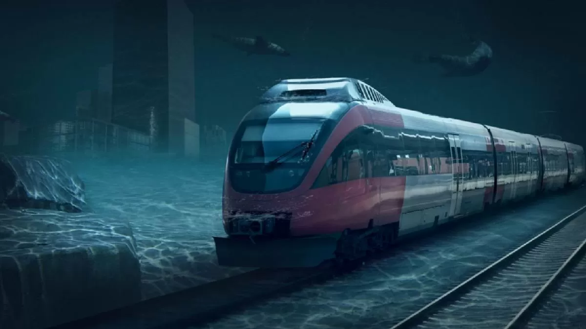 India's Underwater Train