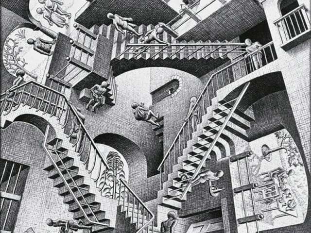 optical illusion artists famous