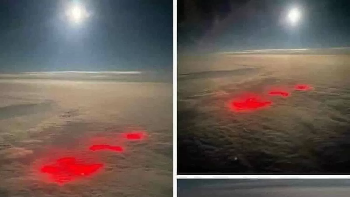 What is the Mysterious red glow over Atlantic Ocean? Know all theories here