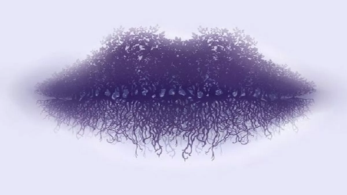 Optical Illusion: Tree, Lips or Roots