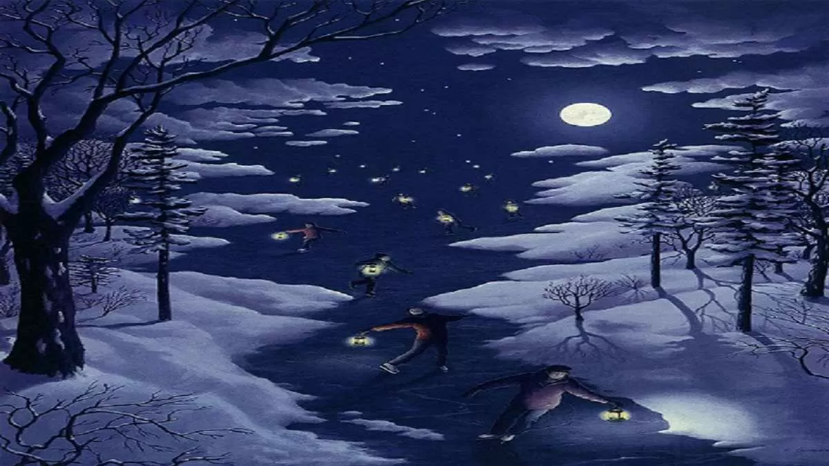 Optical Illusion-Angels, Stars or Ice Skaters
