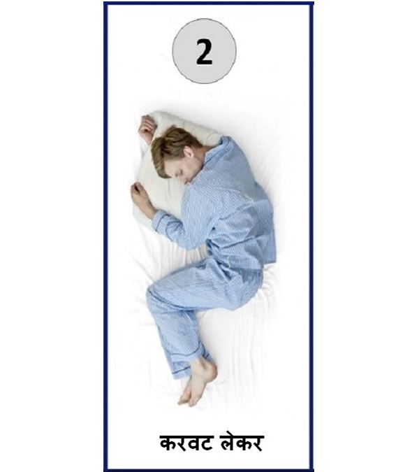 Sleeping Position Personality Test in Hindi