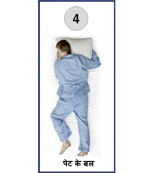 Sleeping Position Personality Test in Hindi