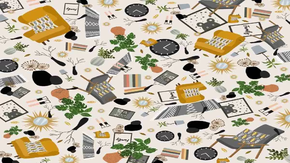 Optical Illusion- Find the hidden remote