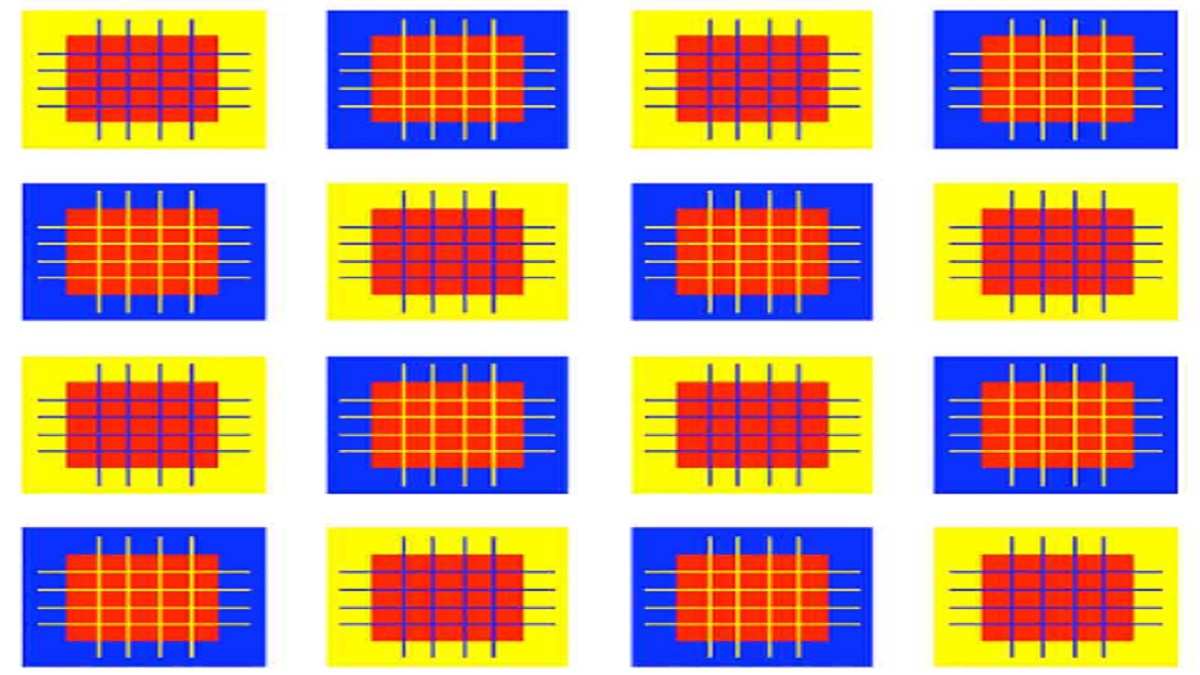 Optical Illusion: Can You See Orange Squares In The Image For 15 Seconds Straight? 