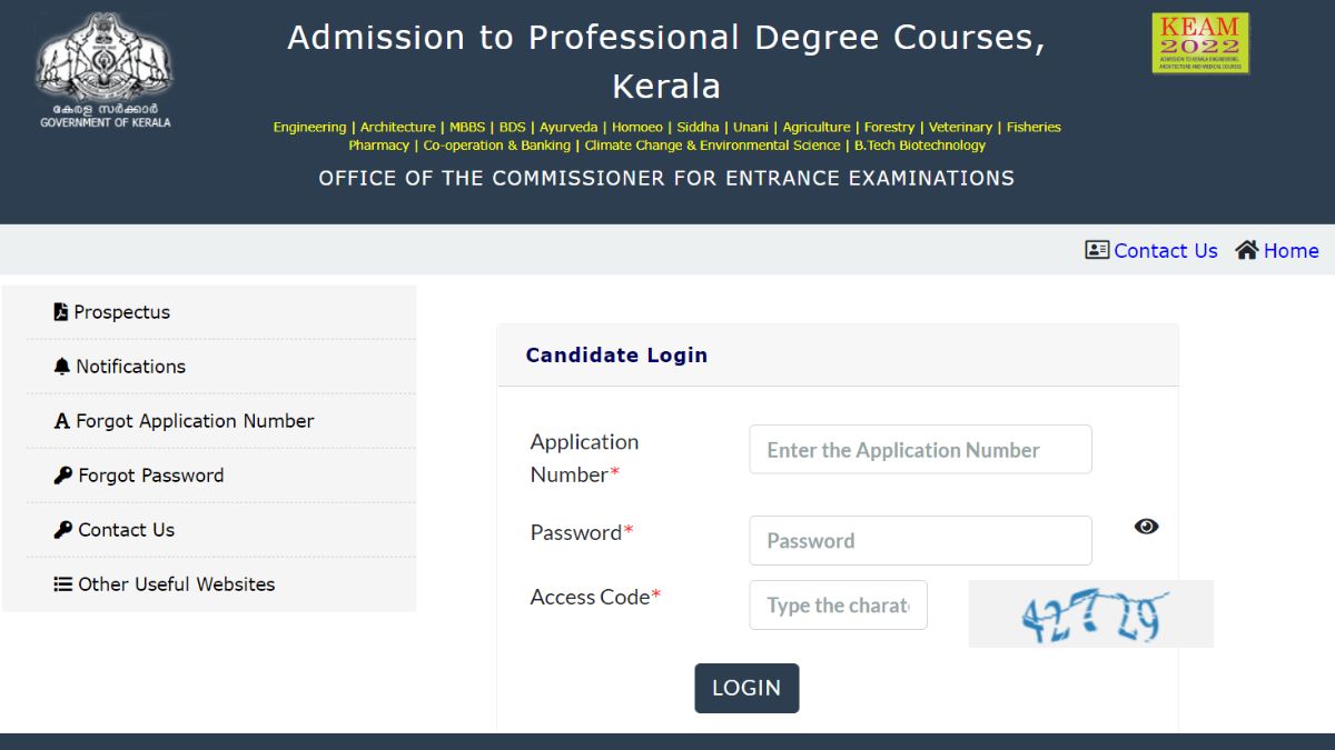 KEAM Admit Card 2022