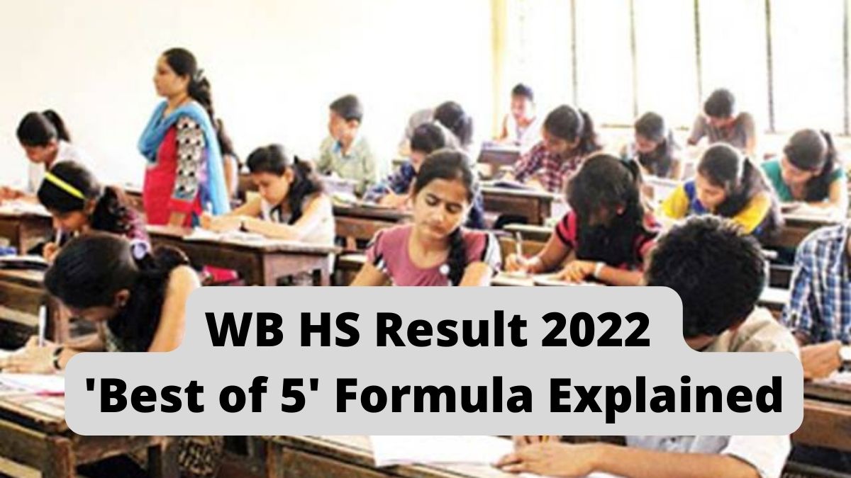 How is best of 5 calculated in WBCHSE?