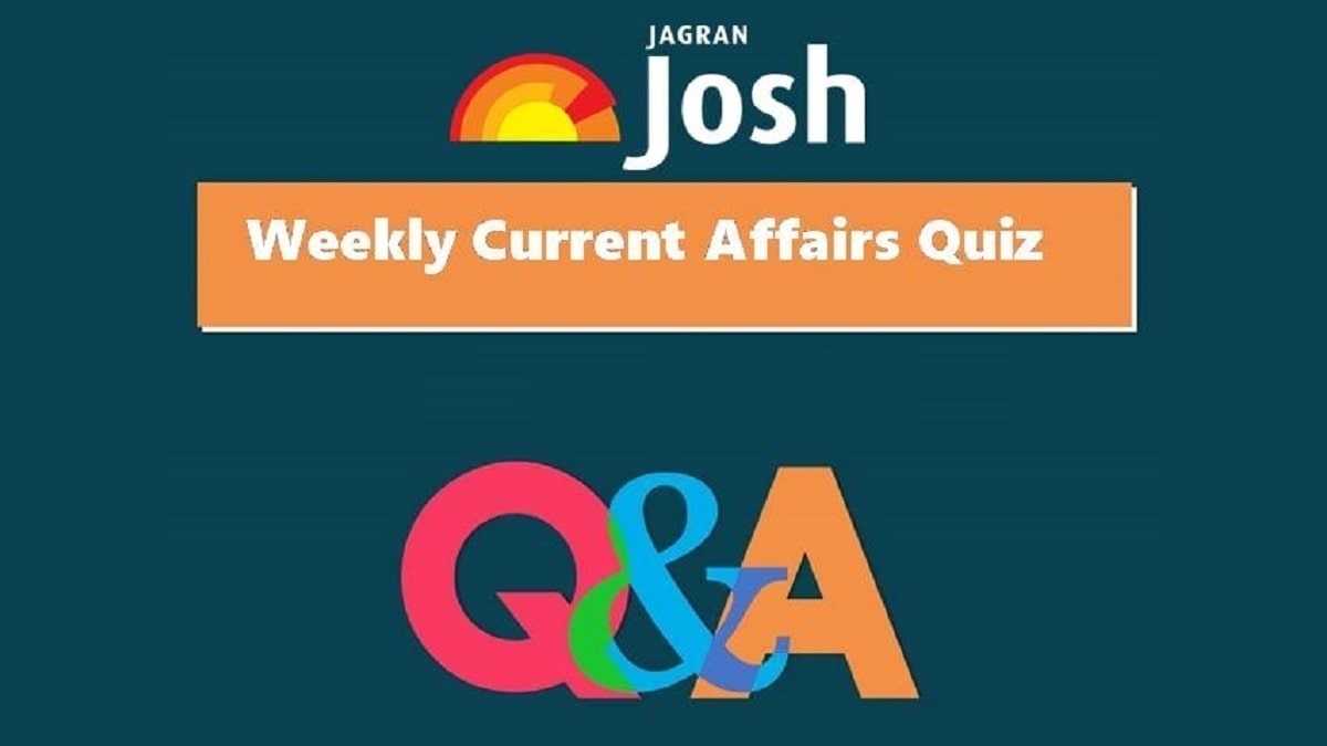 Weekly Present Affairs Questions and Solutions: 6 June to 12 June 2022