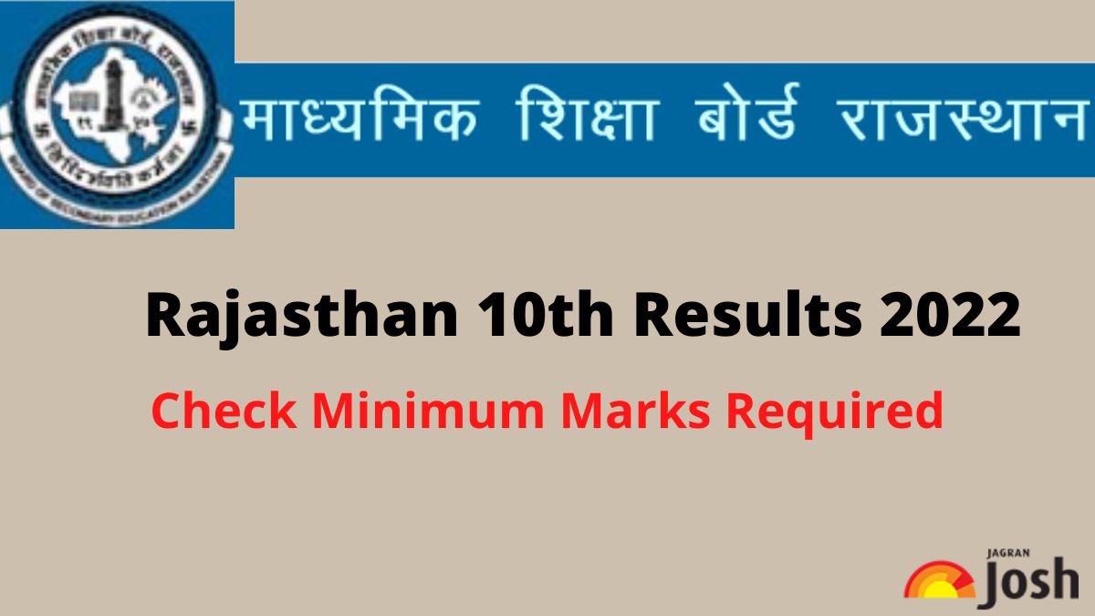 BSER Ajmer 10th Result 2022 (OUT): What is the Minimum Mark Required to ...