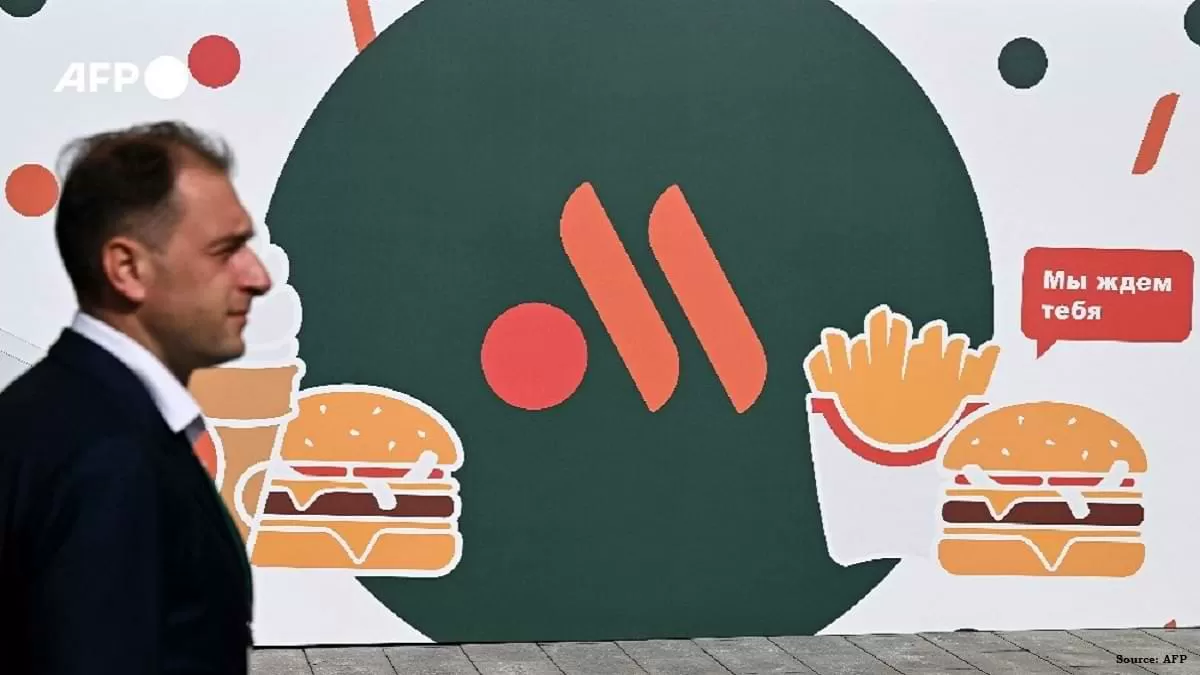 Former Russian McDonald's rebranded as Vkusno i tochka