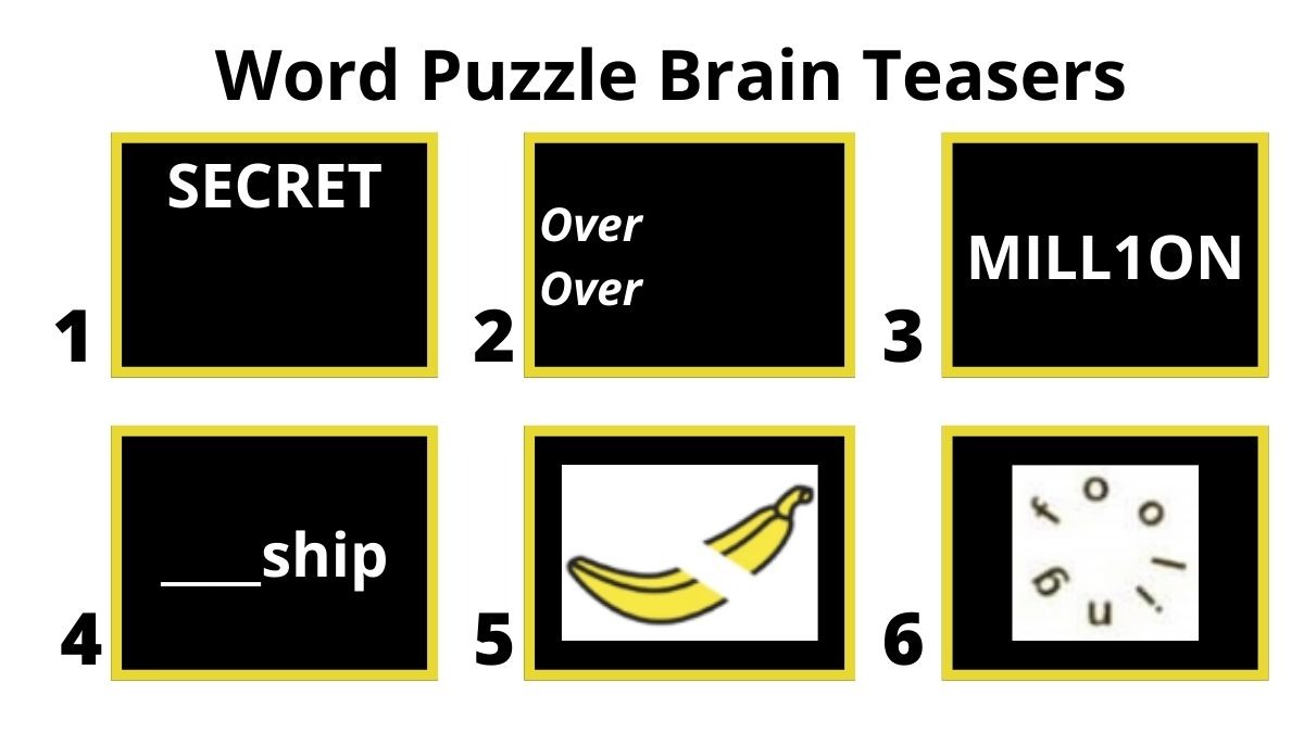 Puzzle ,Brain Teaser,Riddle - Test 4 Exams  Picture puzzles, Maths  puzzles, Brain teasers riddles