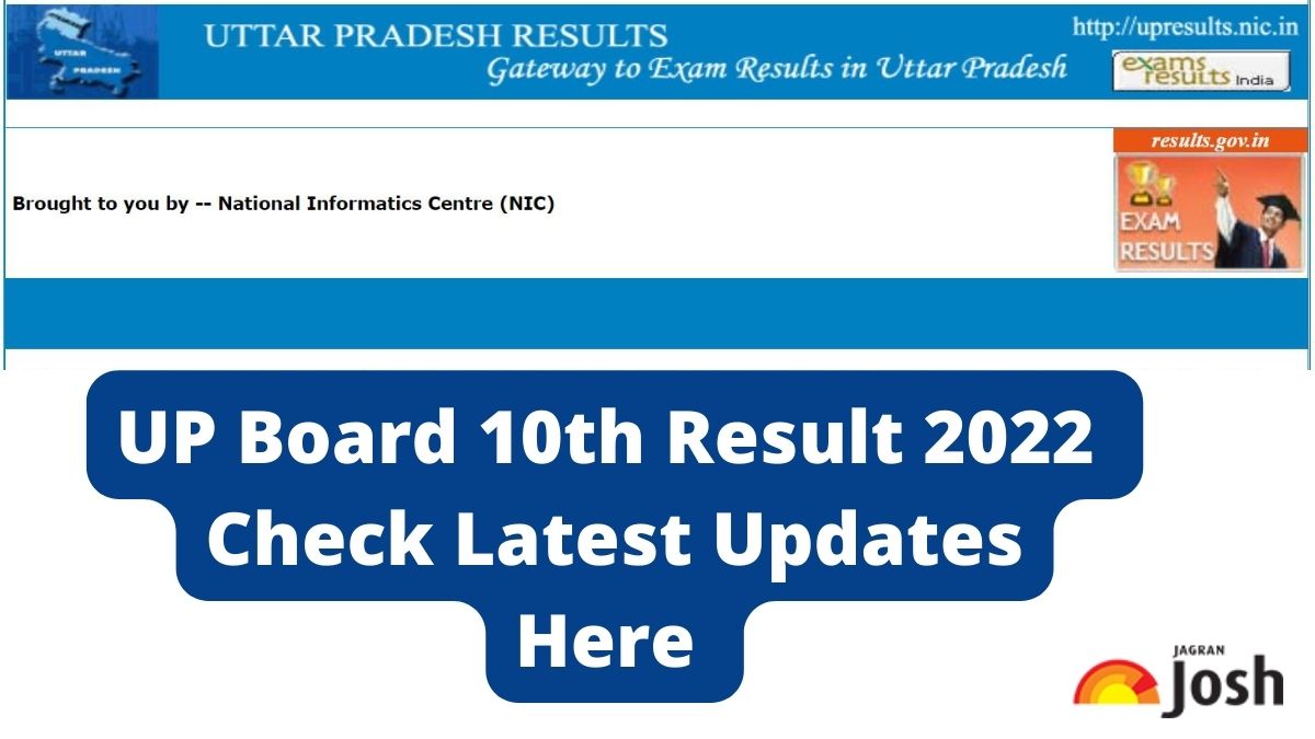 UP Board 10th Result 2022 (Declared) Live UP Class 10 Result Released