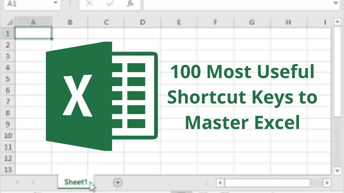 Excel 100 Most Useful Shortcut Keys
