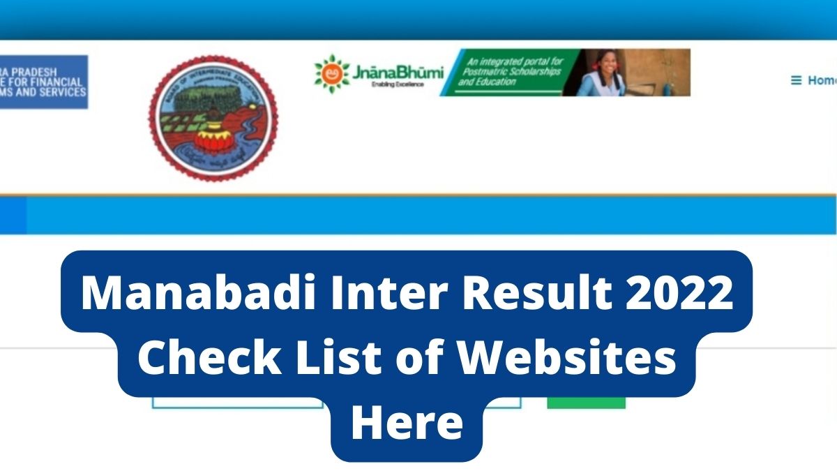Manabadi Inter Result 2022 (Declared) Get List of Websites To Check