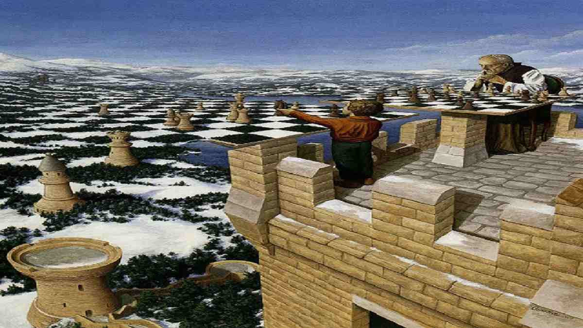 Optical Illusion: Chess Board Or Castles? What You See First In This Painting Reveals Your Key Habits