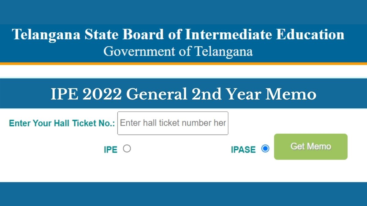 Telangana Intermediate Results 2022