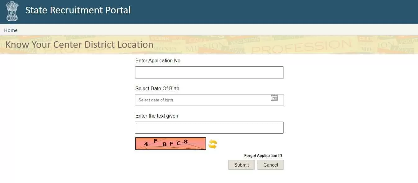Rajasthan Police Exam Centre Location