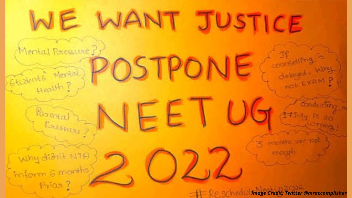 NEET 2022 Postponement Demand Grows