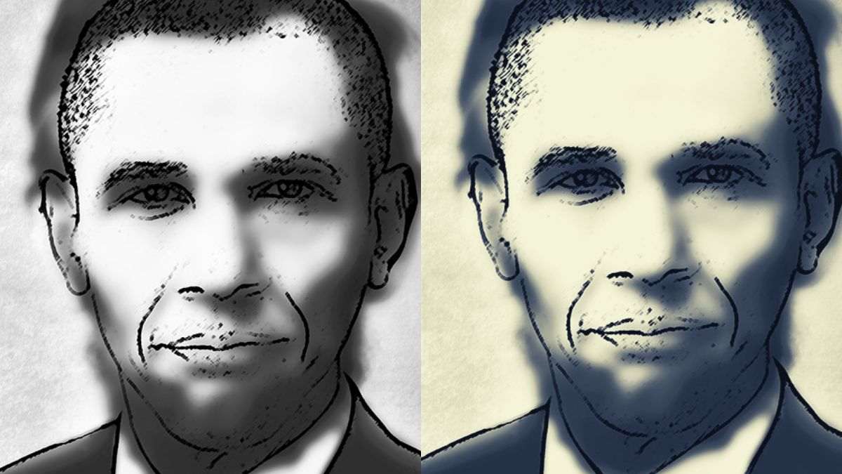 Lincoln Obama Optical Illusion