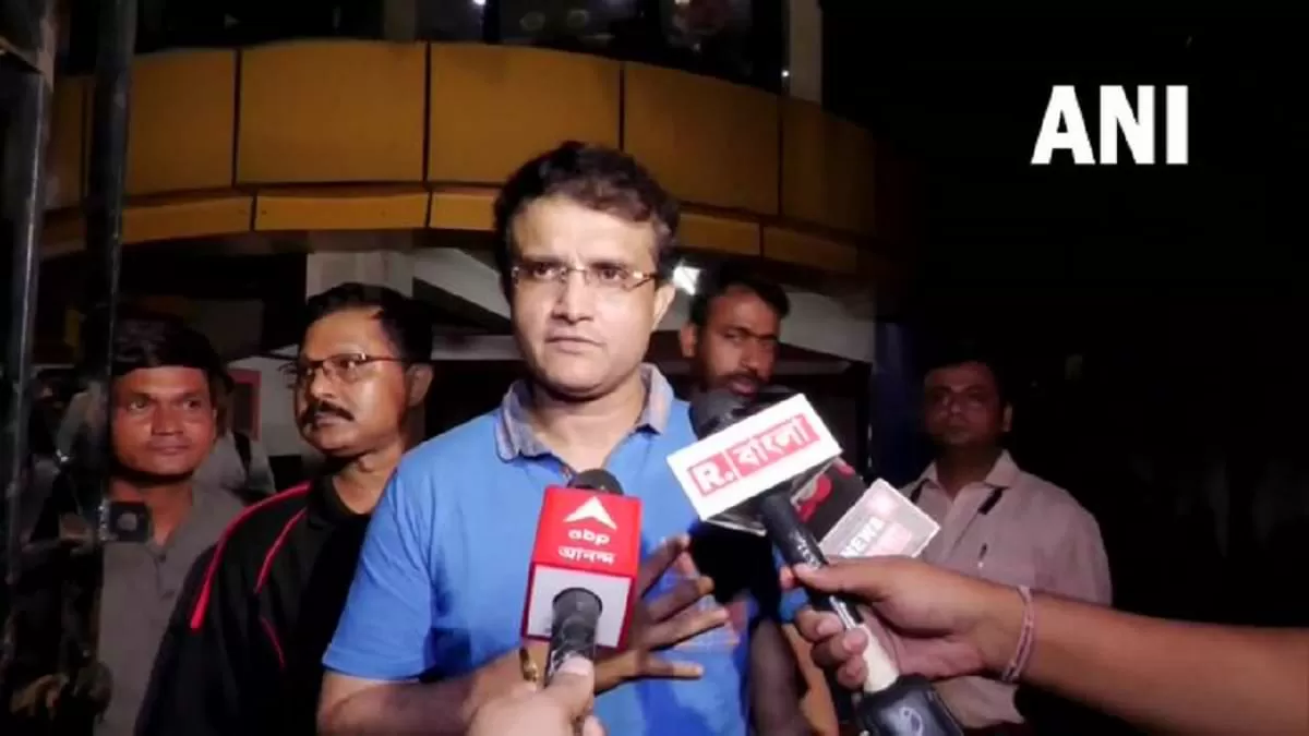 Sourav Ganguly- Source: ANI
