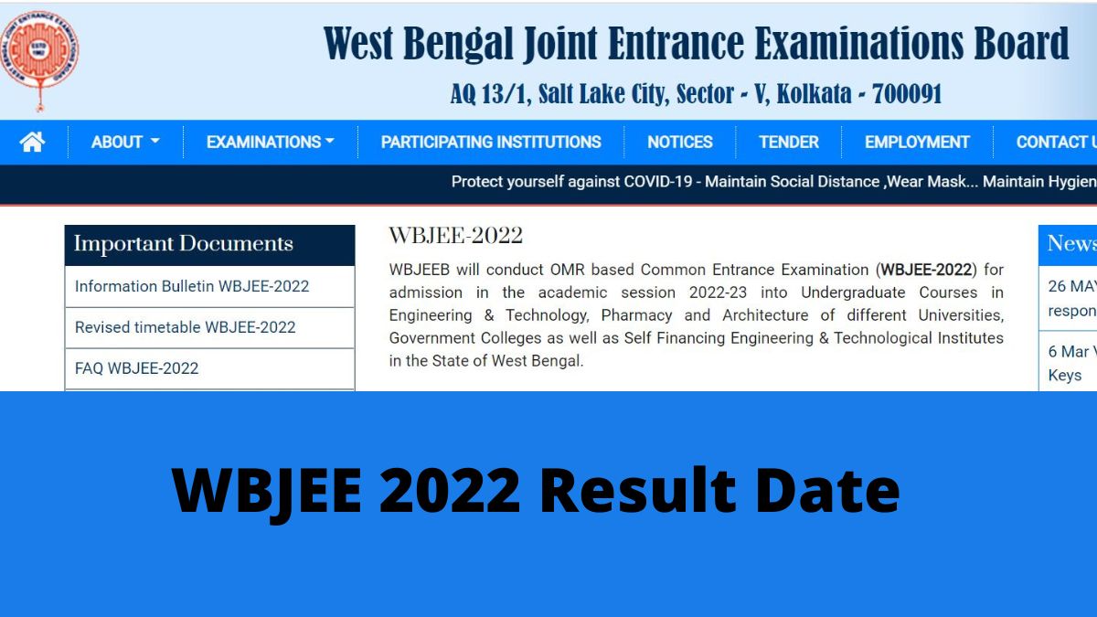 WBJEE 2022 Result
